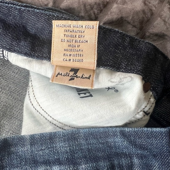 NWT Seven 7 for all Mankind Denim Jeans Womens Sz 32 - Picture 11 of 16
